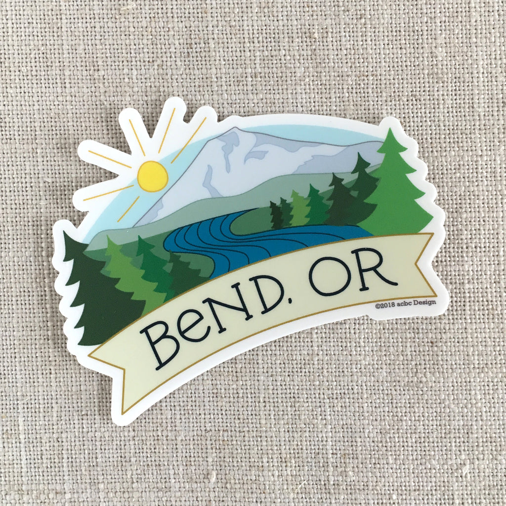 Bend Mt Bachelor Sticker