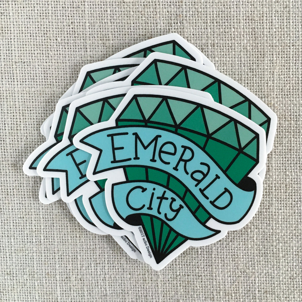 Emerald City Vinyl Sticker