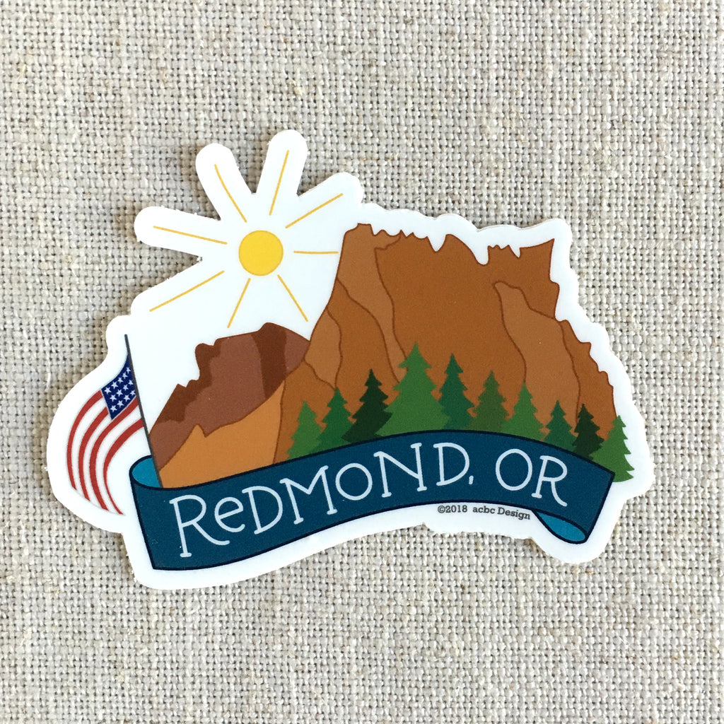 Redmond Oregon Sticker